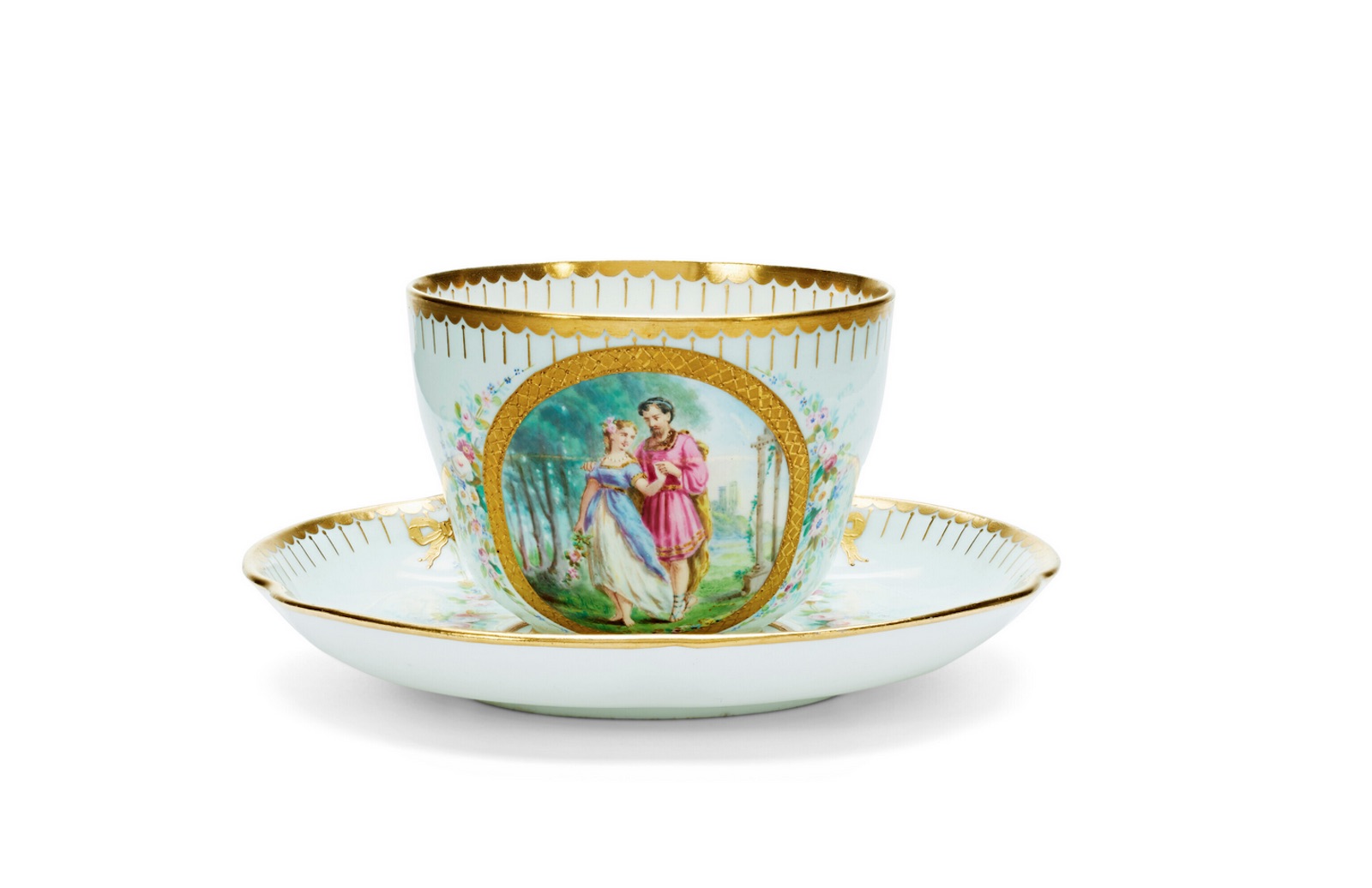 From the Shakespeare Heroines porcelain service