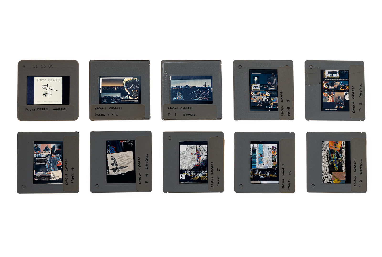 Snow Crash Sliders est. $6,000 - 9,000