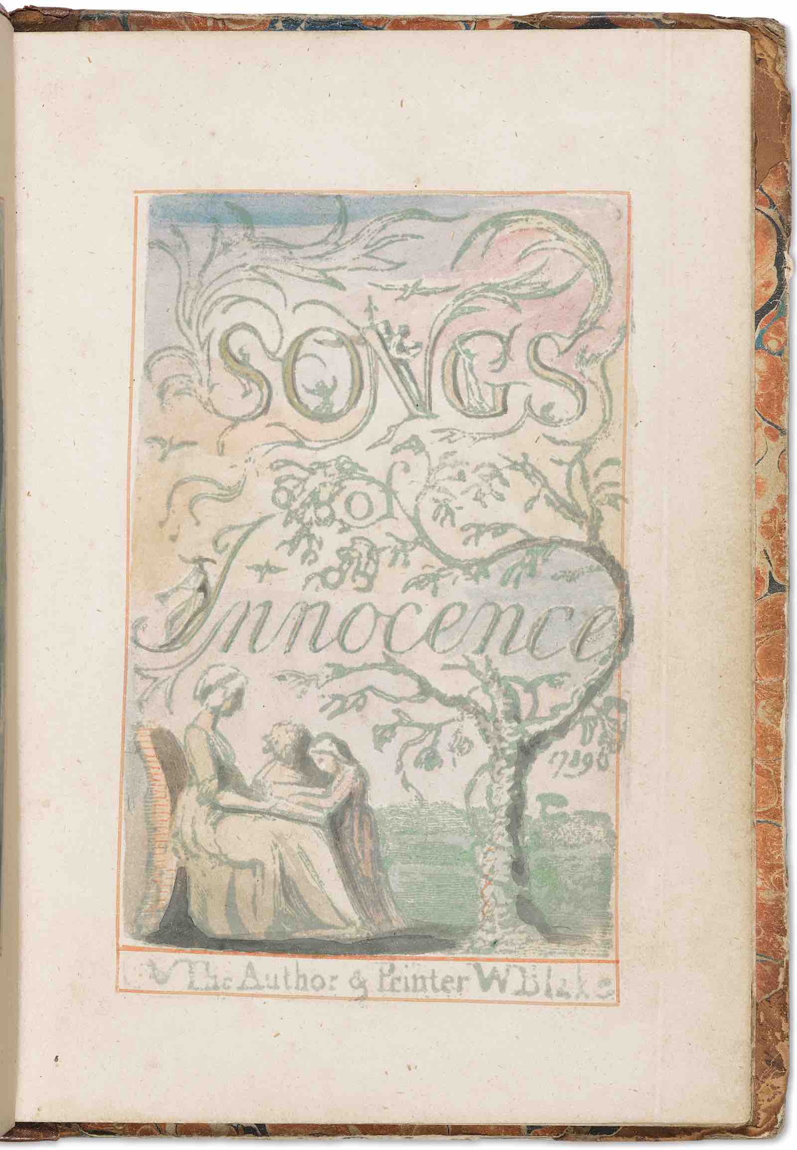 William Blake, Songs of Innocence, printed by the author, 1789. Estimate: $1,000,000-1,500,000.