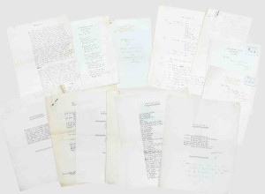 Part of the A. A. Milne archive on offer