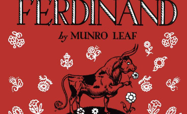 Book cover for The Story of Ferdinand illustrated by Robert Lawson and written by Munro Leaf, 1936. 