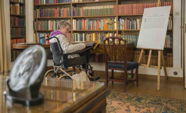 The library at Upton House