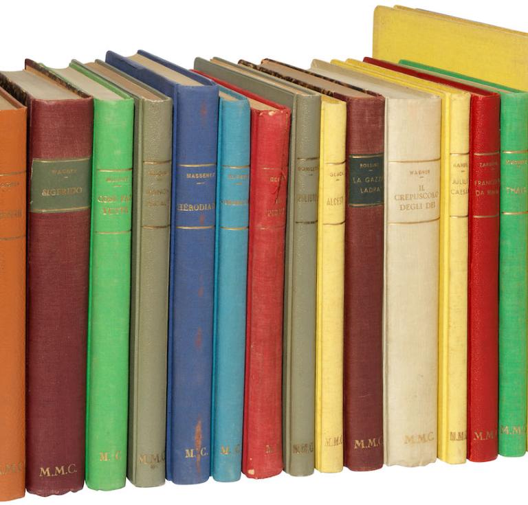 Maria Callas musical scores