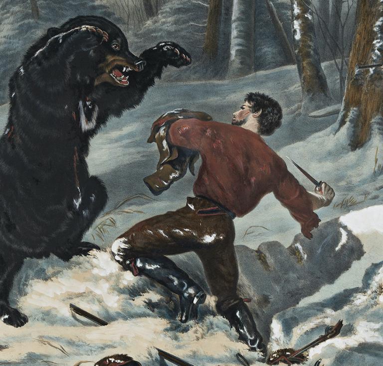 Currier & Ives, after A.F. Tait, Life of a Hunter