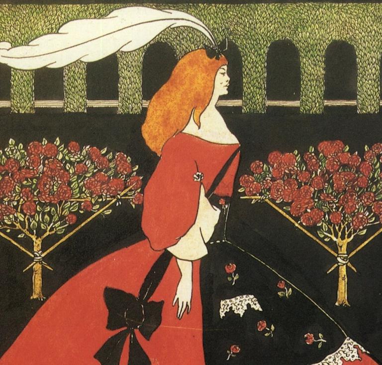 Aubrey Beardsley, The Slippers of Cinderella