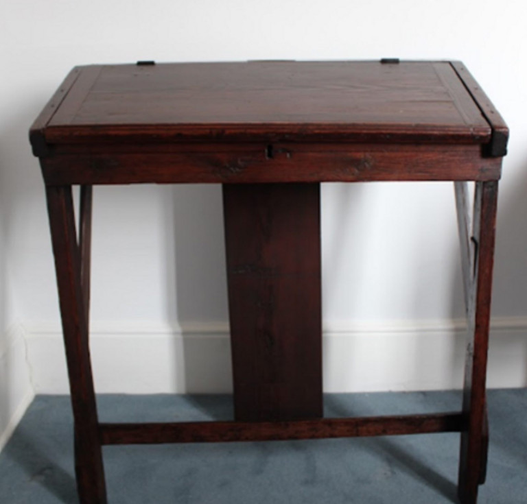 Dr Johnson's desk. Probably.