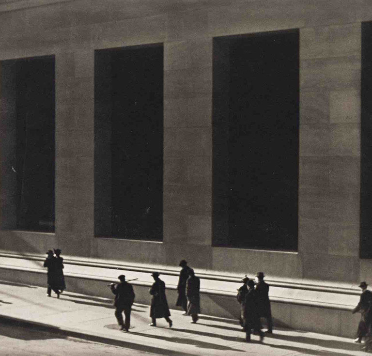 Paul Strand, Wall Street, platinum-palladium print, 1915; printed 1984. Estimate $6,000 to $9,000.