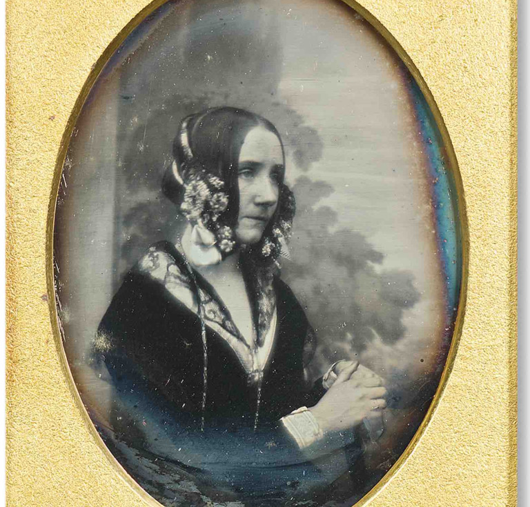 One of Antoine Claudet's daguerreotypes of Ada Lovelace