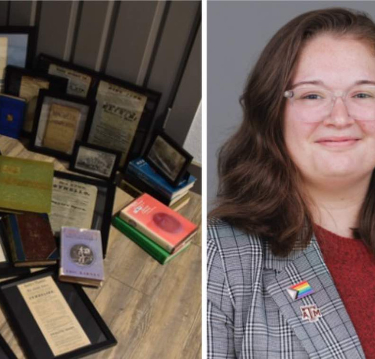 Alexandra E. LaGrand and her collection