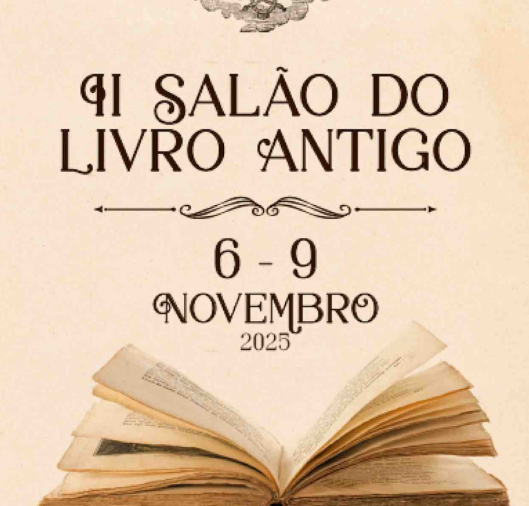 Salão do Livro Antigo Antiquarian Book Fair poster